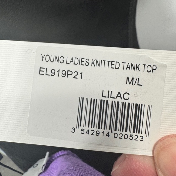 Lili Sidonio Molly Bracken Linen Blend Sleeveless Top Purple - Picture 5 of 10